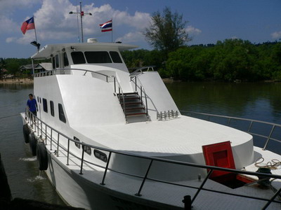 Burma Banks bateau