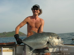 Andaman Islands fishing GT